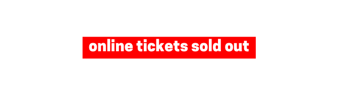 online tickets sold out
