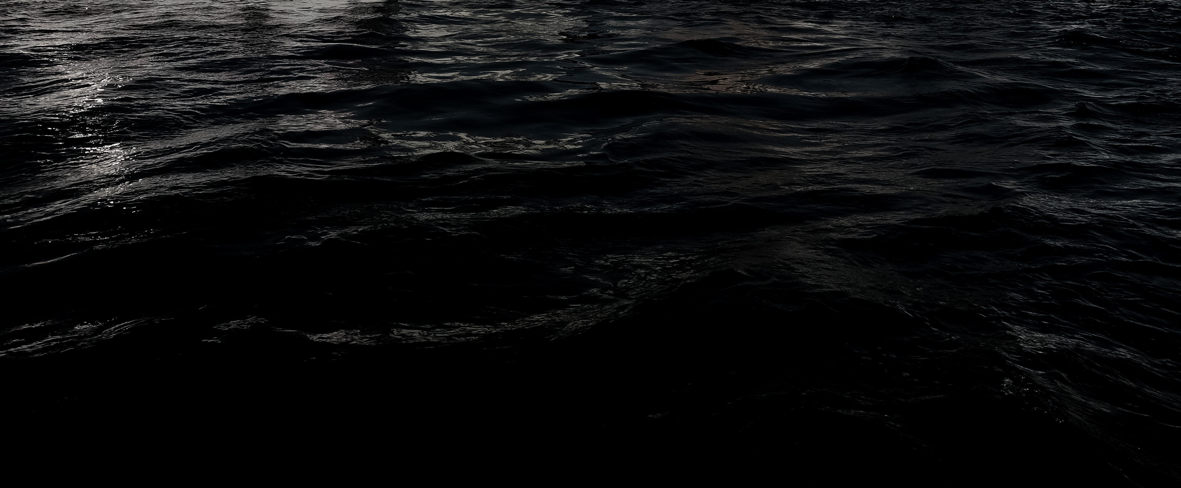 Grunge Dark Black Water Texture Background